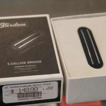 Joe Barden S-Deluxe Bridge Pickup Black