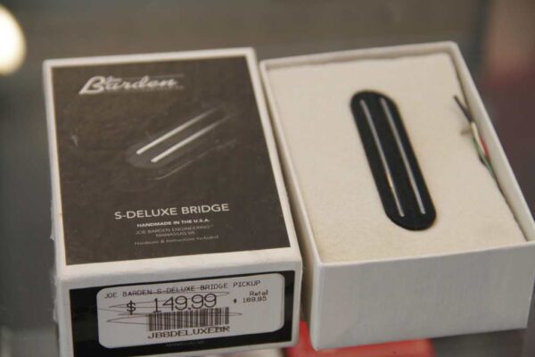 Joe Barden S-Deluxe Bridge Pickup Black