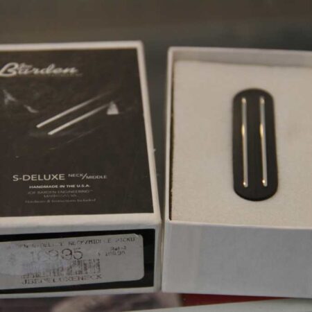 Joe Barden S-Deluxe Neck/Middle Pickup Black