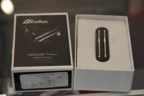 Joe Barden S-Deluxe Neck/Middle Pickup Black