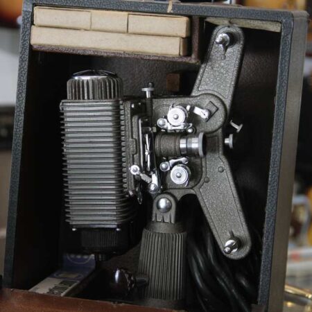 Revere 8 Projector with case and reels