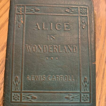 Alice in Wonderland Little Leather Book Benedons