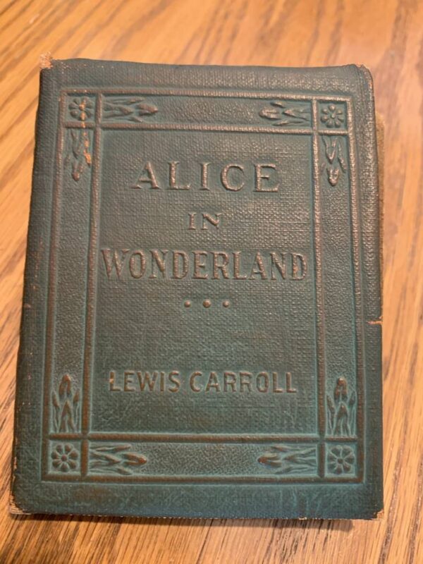 Alice in Wonderland Little Leather Book Benedons