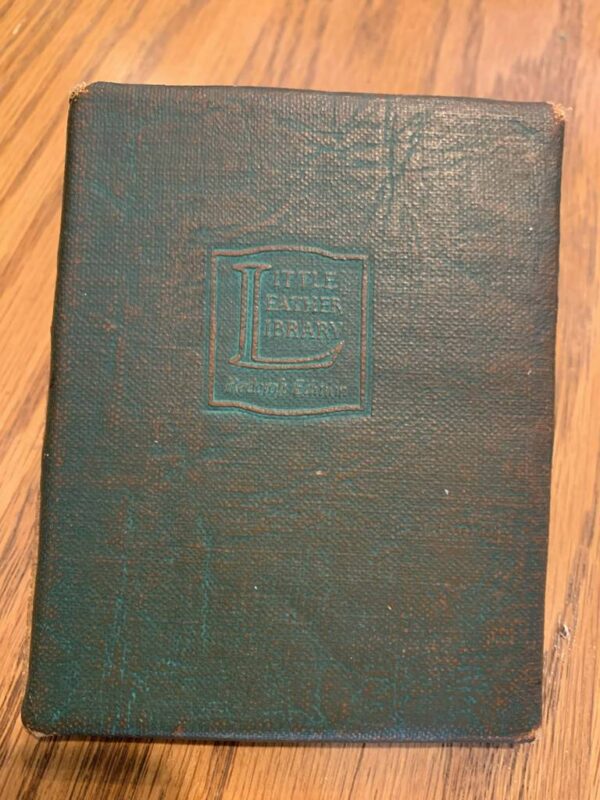 Antique Little Leather Library Mini Book Collection (16) - Image 25