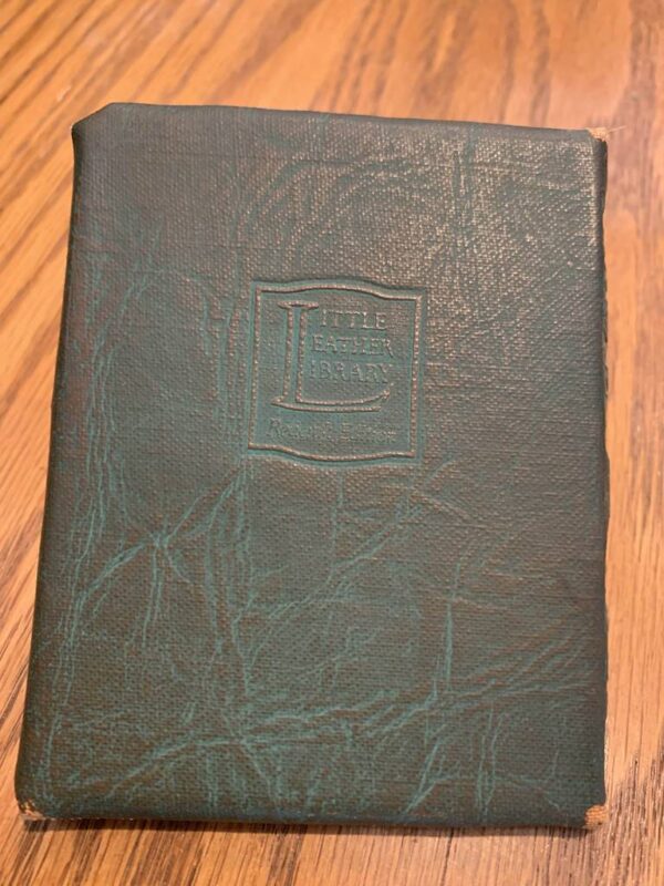 Antique Little Leather Library Mini Book Collection (16) - Image 23