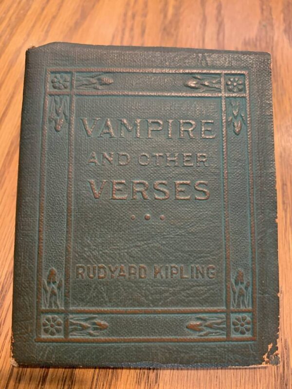 Antique Little Leather Library Mini Book Collection (16) - Image 11