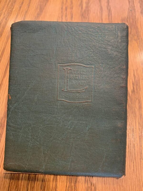 Antique Little Leather Library Mini Book Collection (16) - Image 10