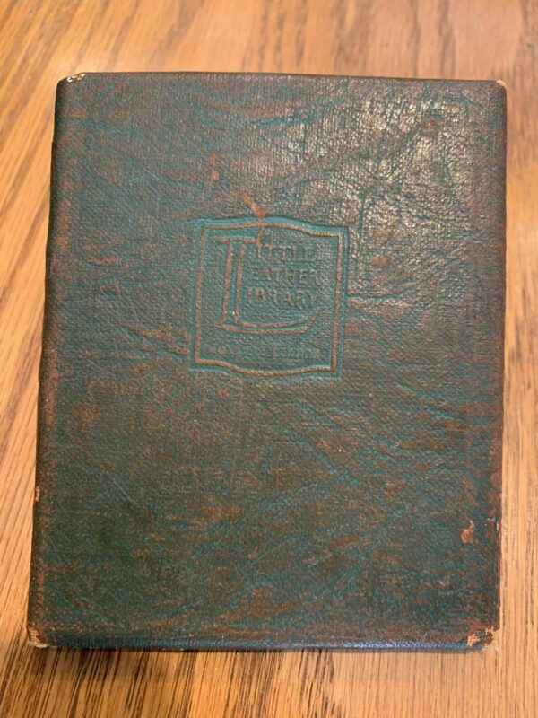 Antique Little Leather Library Mini Book Collection (16) - Image 6