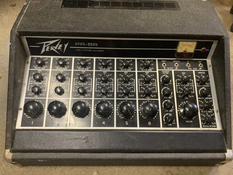 Peavey PA-6A Powered Mixer