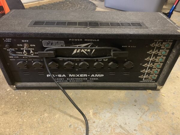 Peavey PA-6A Powered Mixer - Image 2