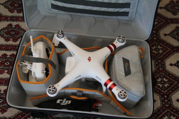 DJI Drone With Lowepro Backpack Case - Untested