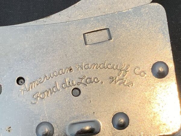 American Handcuff Co. L-600 Boot Cuff- Fond du Lac, WI - Image 2