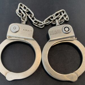 Smith and Wesson Handcuffs Model 94 (Rare) Long Chain