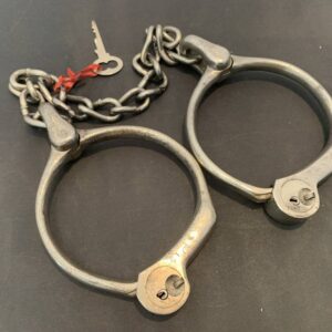 Bean-Cobb Vintage Handcuffs with Key
