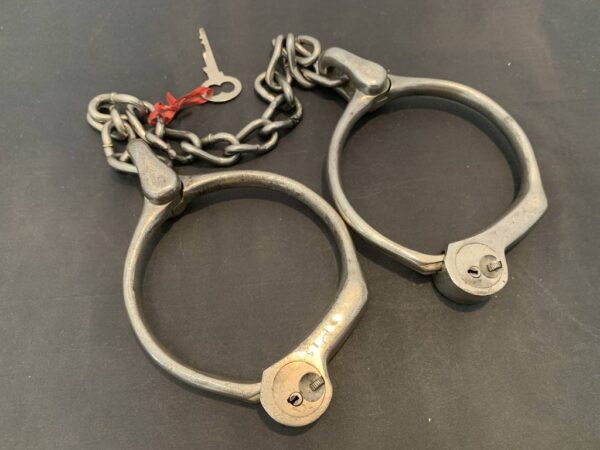 Bean-Cobb Vintage Handcuffs with Key