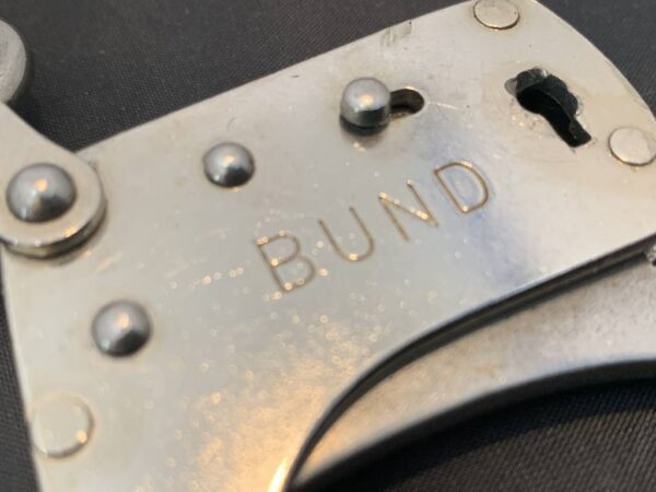 A.W. NAHT Bund Handcuffs: Hamburg, Germany - Image 3