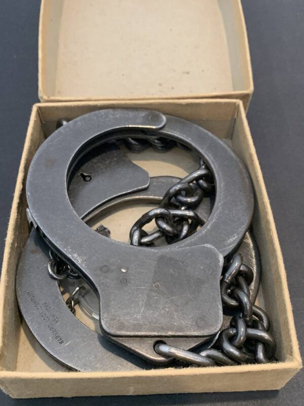 Harvard Lock Co - Leg Irons Black Finish