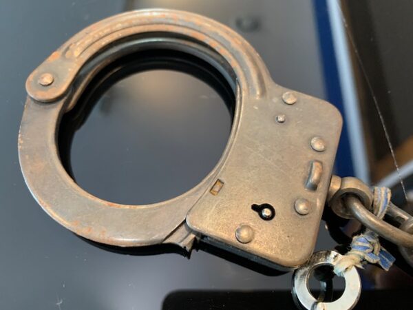 Crocket and Kelly Handcuffs 1950s - Image 2