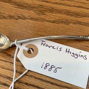 Francis Higgins 4" Salt Spoon 1885