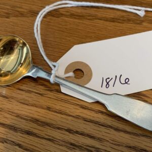 Georgian Mustard Spoon, Newcastle, 1816 – by John Robertson II & John Walton