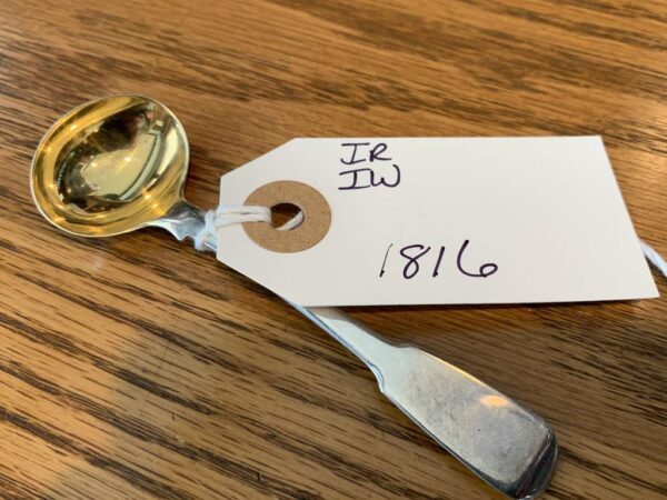 Georgian Mustard Spoon, Newcastle, 1816 – by John Robertson II & John Walton