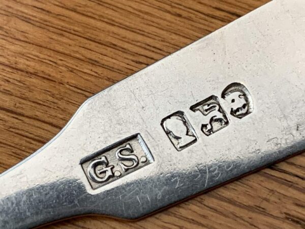 George Smith Mustard Spoon 4" - Image 2