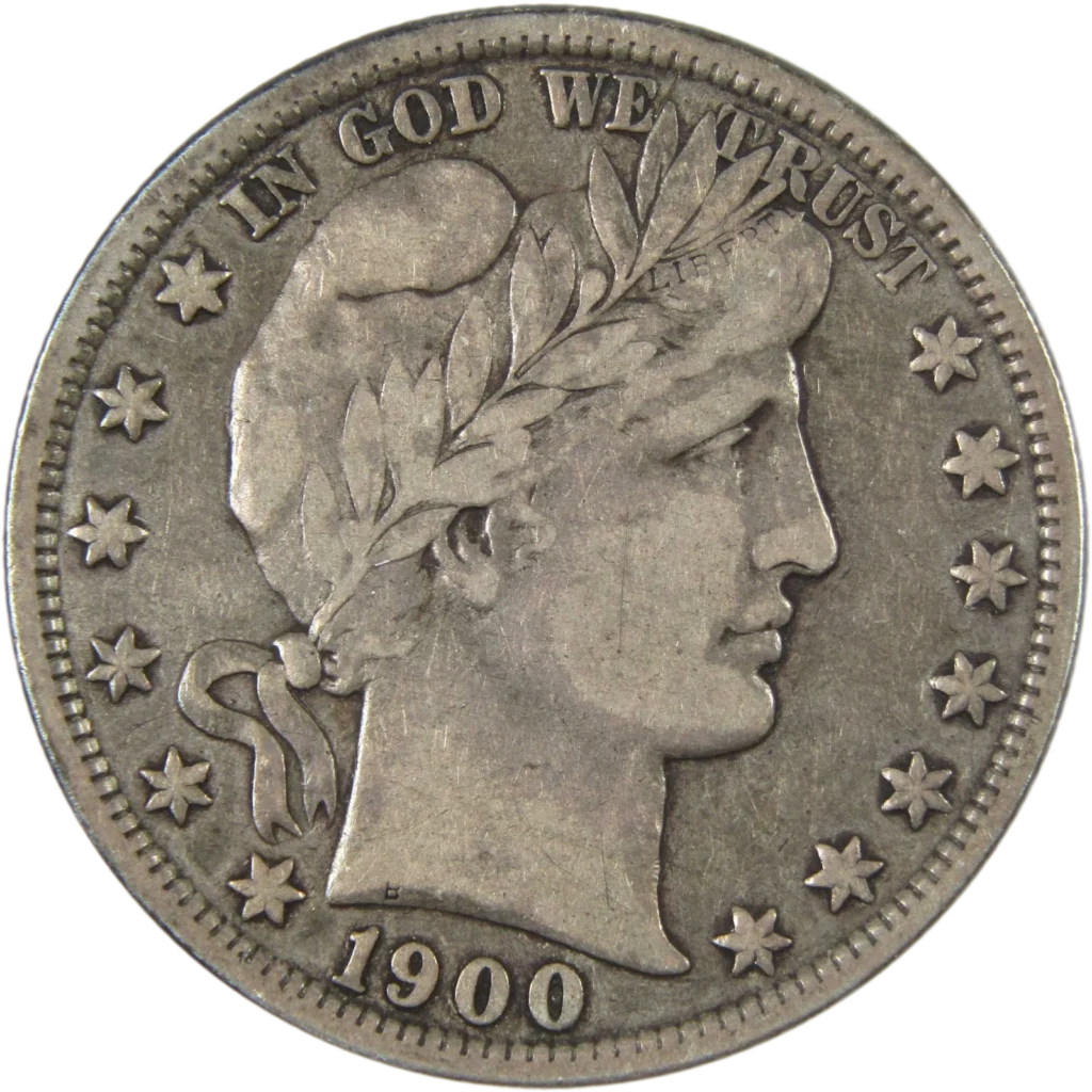 1900 Barber Half Dollar