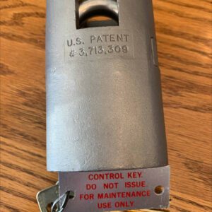 Ingersoll 831B Lock – Brand New, Boxed, with Original Keys.
