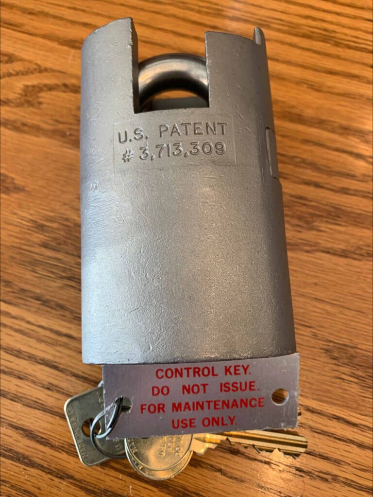 Ingersoll 831B Lock – Brand New, Boxed, with Original Keys.
