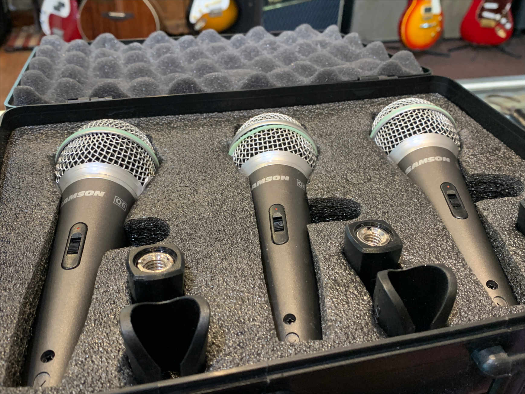Samson Q6 3P Microphones