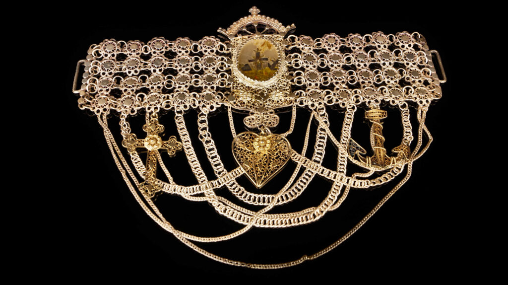 Vintage Scandinavian Bridal Belt - Solje - Faith, Hope, and Love.